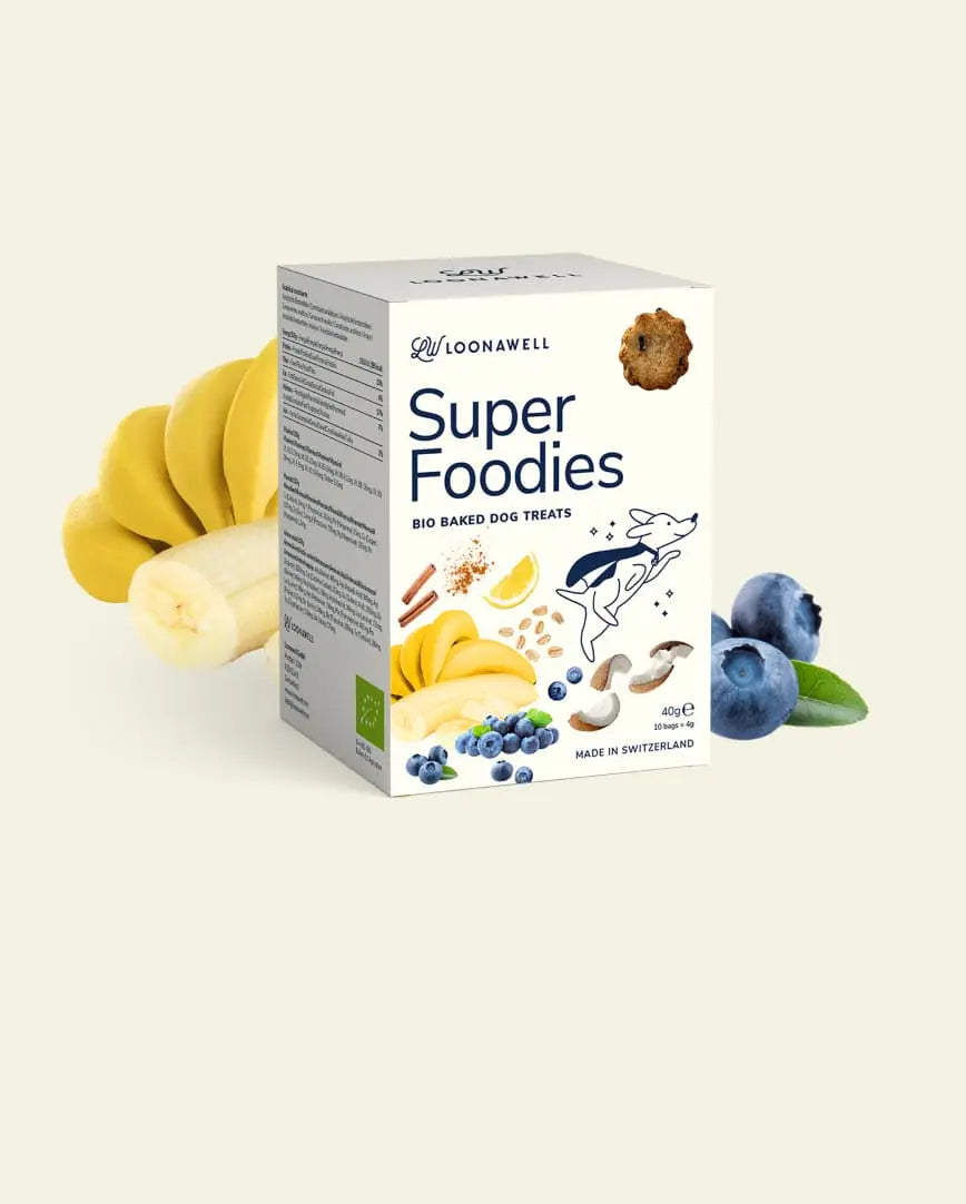 Les friandises cuites LOONAWELL, élaborées avec des ingrédients naturels et gourmets.