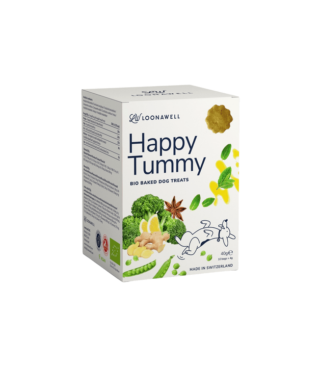 Happy Tummy croccantini biologici per cani cotti al forno